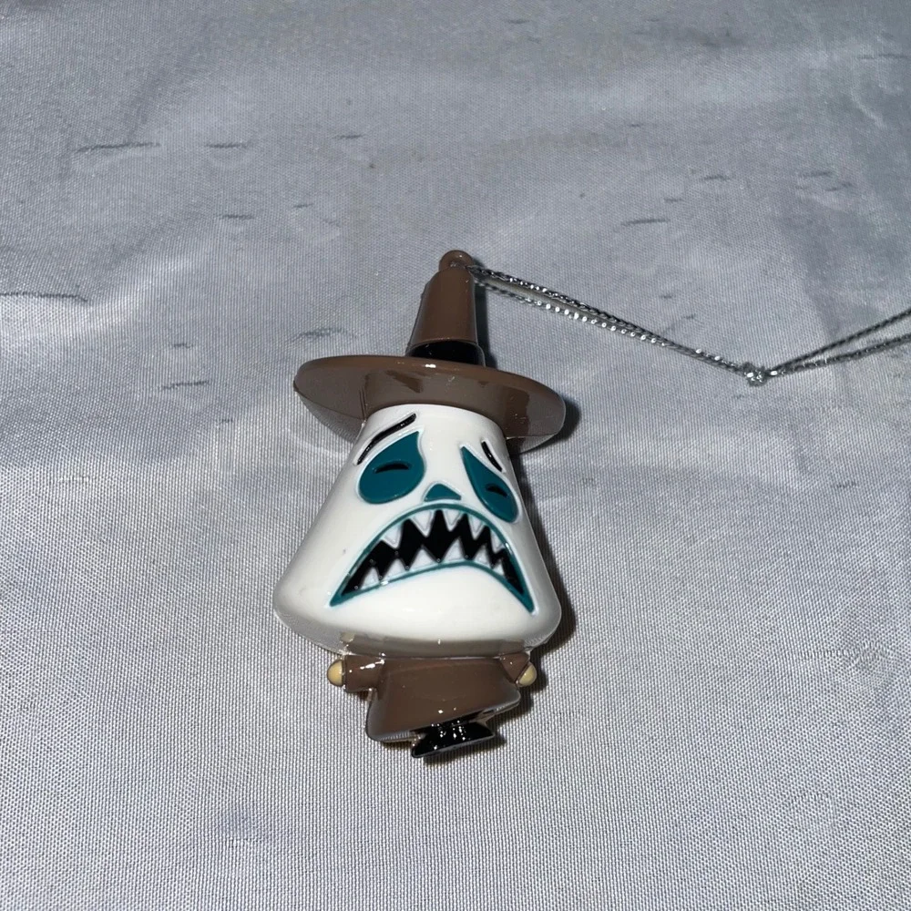 Hallmark Mystery Disney Nightmare Before Christmas Mayor Two-Sided Mini Ornament